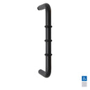 Metlam D Handle with Rubber Stopper Matt Black - image 2