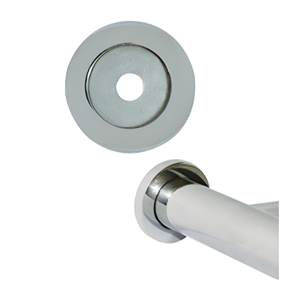 Metlam Lawson Dress Trim Mounting Plate Round Polished Stainless Steel