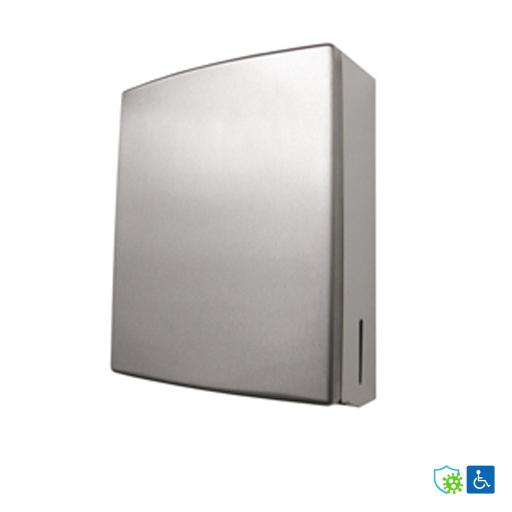 Metlam Elipse Paper Towel Dispenser 348x280mm Antimicrobial