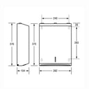 Metlam Multi Fold Paper Towel Dispenser Designer Black - image 2