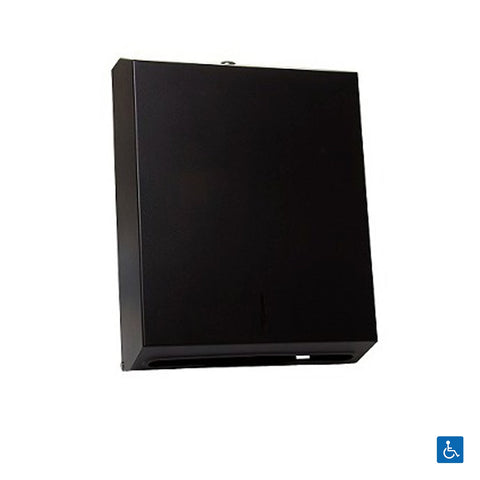 Metlam Multi Fold Paper Towel Dispenser Designer Black