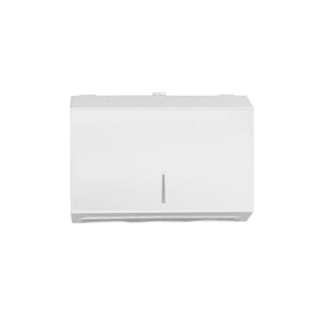 Metlam Paper Towel Dispenser Concealed Fix 210x282x104mm White Powder Coat