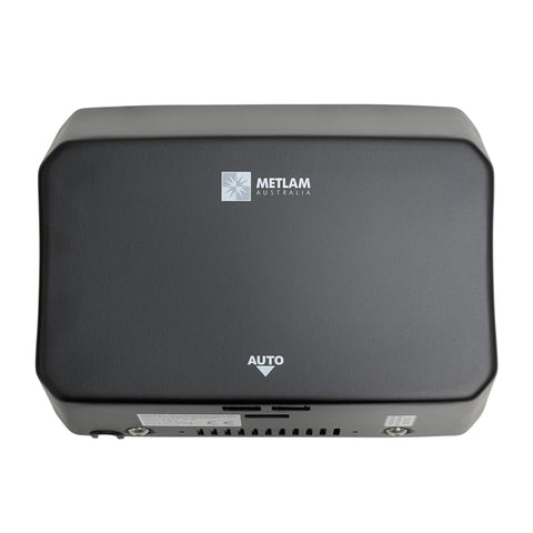 Metlam EcoSlender Slimline Automatic Operation Hand Dryer Designer Black