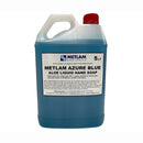 Metlam Aloe Vera Liquid Hand Soap - Azure Blue 3 x 5 Litre Bottles per Carton