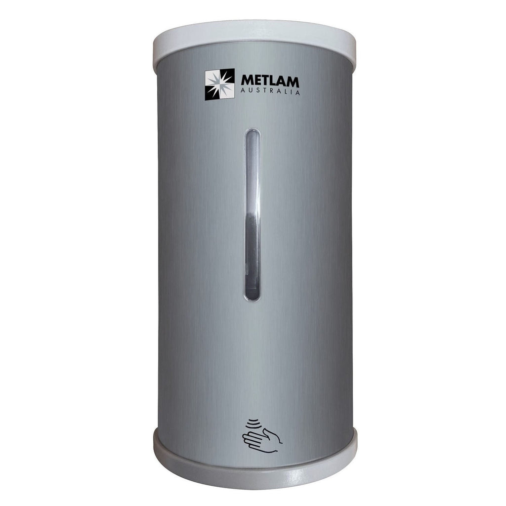 Metlam Automatic Foam Soap Dispenser 800mL Satin Stainless Steel