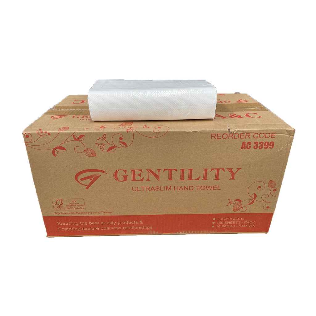 Metlam Ultra Slim Paper Towel 16 packs per Box 150 sheets