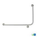 Metlam 90 Degrees Flush Mount Side Wall Grab Rail Antimicrobial Left Hand - image 3