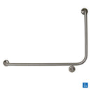 Metlam Side Wall Grab Rail 90degree Left Hand Matt Black - image 4