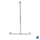 Metlam Universal Sliding Shower Rail Satin Stainless Steel