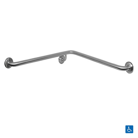 Metlam Corner Shower Grab Rail Right Hand