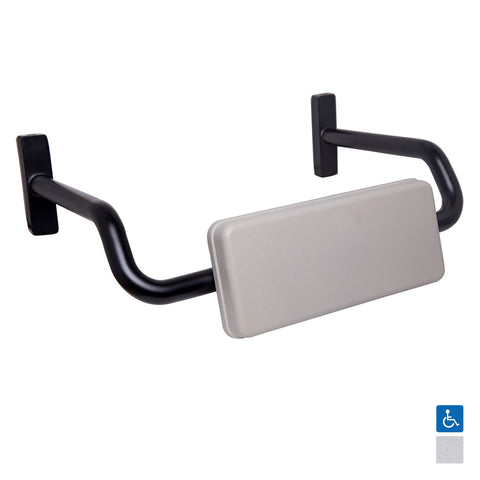 Metlam Curved Rail Padded Backrest Antimicrobial Coated - image 2