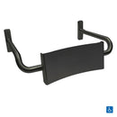 Metlam Vandal Proof Curved Rail Backrest Antimicrobial Coated - image 4