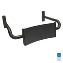 Metlam Vandal Proof Curved Rail Backrest Antimicrobial Coated - image 2