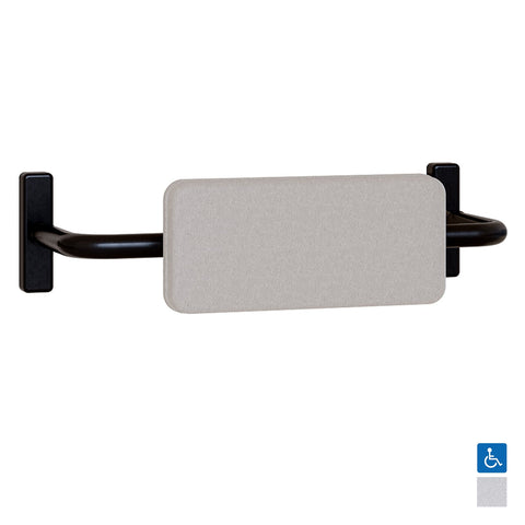 Metlam Straight Rail Padded Backrest Antimicrobial Coated - image 2