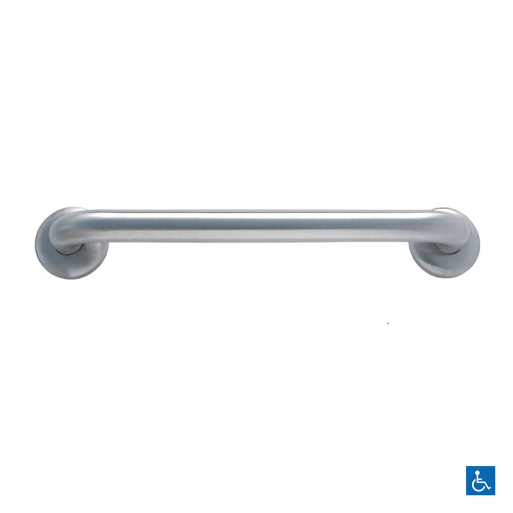 Metlam Straight Grab Rail 400mm Satin Stainless Steel