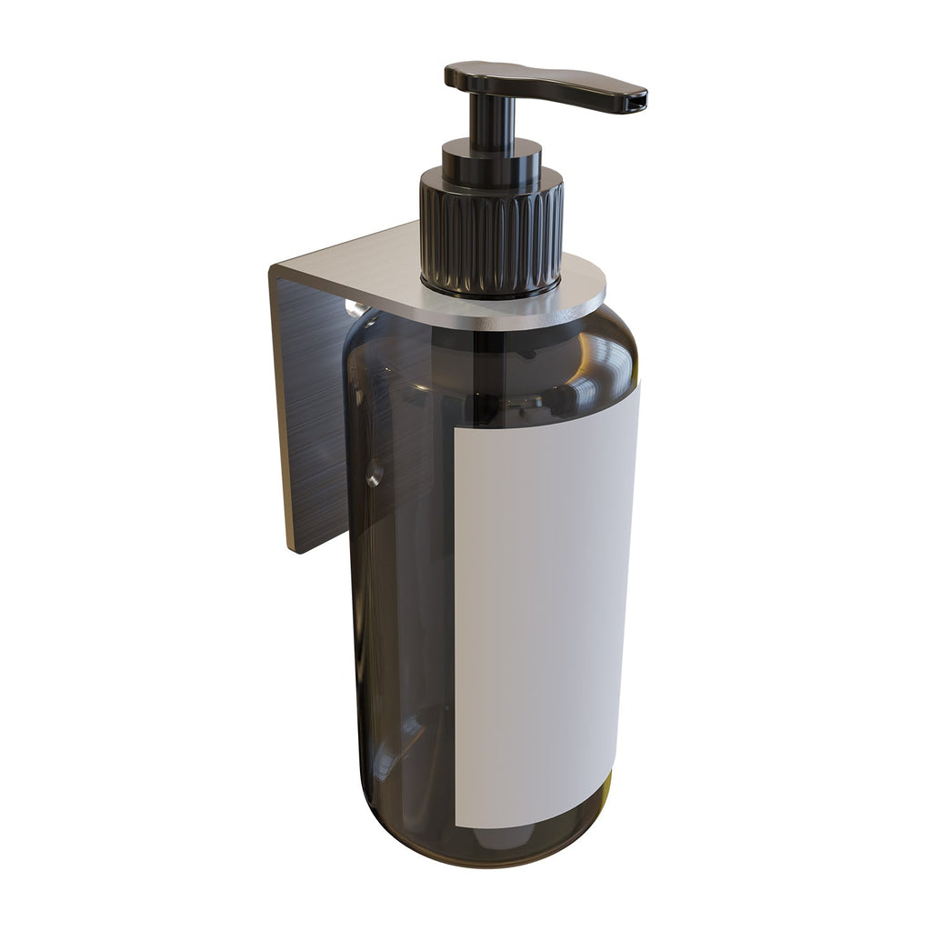 Metlam Single Soap Bottle Holder Satin Stainless Steel
