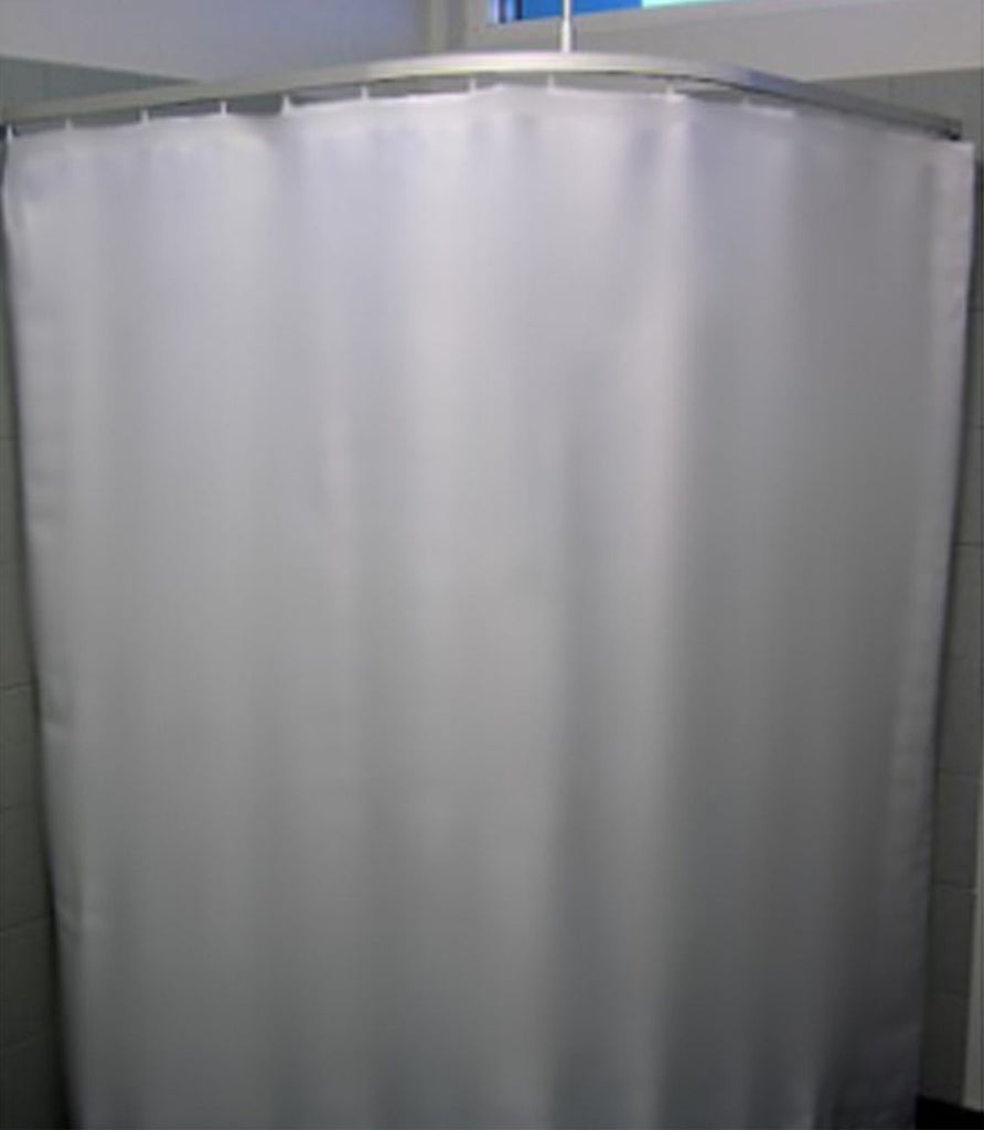 Metlam Shower Curtain Polyester Taffeta 2600x1800mm White