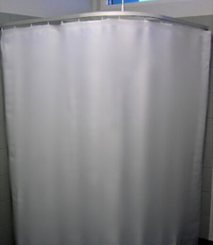 Metlam Shower Curtain Polyester Taffeta 2600x1800mm White