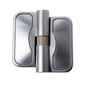 Metlam Moda Gravity Hinge Concealed Fix Satin Chrome Plate Left Hand - image 5