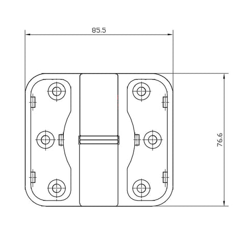 Metlam Moda Spring Hinge Antimicrobial Right Hand - image 2