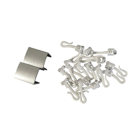 Metlam L Bend Shower Curtain Track System 1200mm - image 3