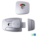 Metlam Sera Slide Lock and Emergency Release Indicator Set Satin Chrome Plate - image 4
