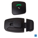 Metlam Sera Slide Lock and Emergency Release Indicator Set Black