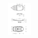 Metlam Sera Slide Lock and Indicator Set Antimicrobial Coated - image 3