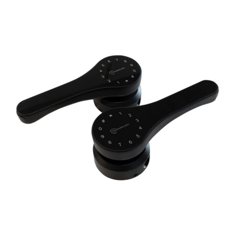 McGrath Ascot Digital Lock, Double Sided to suit Gate Installation, IP66 rating, Black,60mm Backset Tubular Latch - primehardware