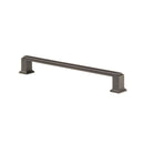 Zanda Manhattan Cabinet Handle in Brush Nickle & Matt Black - primehardware