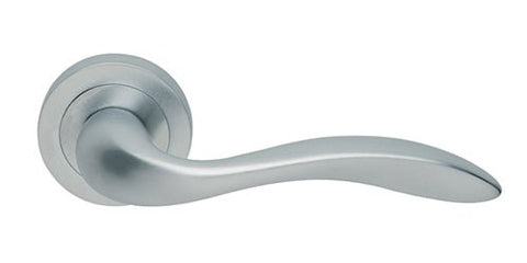 Manital - Giava Lever on Round Rose Door Handle - primehardware