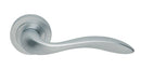 Manital - Giava Lever on Round Rose Door Handle - primehardware