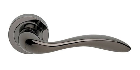 Manital - Giava Lever on Round Rose Door Handle - primehardware