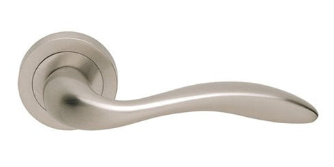Manital - Giava Lever on Round Rose Door Handle - primehardware