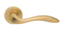 Manital - Giava Lever on Round Rose Door Handle - primehardware