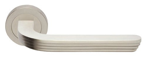 Manital - Cloud Lever on Round Rose Door Handle - primehardware