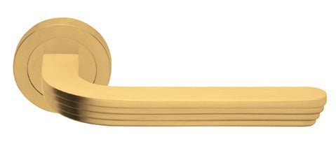 Manital - Cloud Lever on Round Rose Door Handle - primehardware