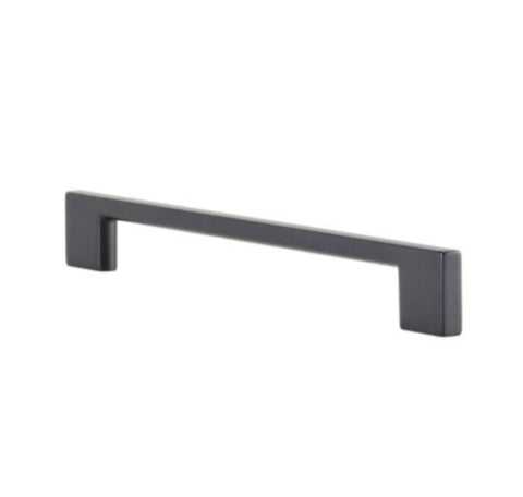 Zanda Marco Cabinet Handle - Brushed Nickel/Matt Black - primehardware
