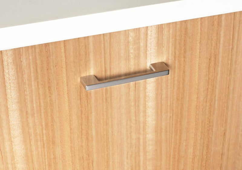 ZANDA MARCO CABINET HANDLE - Brushed Nickel/Matt Black