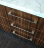 Zanda Marco Cabinet Handle - Brushed Nickel/Matt Black - primehardware