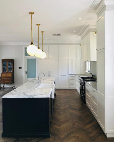 Zanda Mayfair Cabinet Handle Satin Brass & Chrome Polish - primehardware