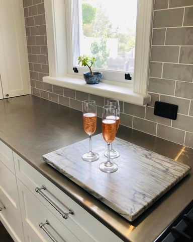 Zanda Mayfair Cabinet Handle Satin Brass & Chrome Polish - primehardware