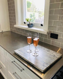 Zanda Mayfair Cabinet Handle Satin Brass & Chrome Polish - primehardware