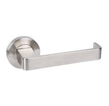 Zanda Meilani Lever Handle, Garrison Range, Stainless Steel, Fire Rated