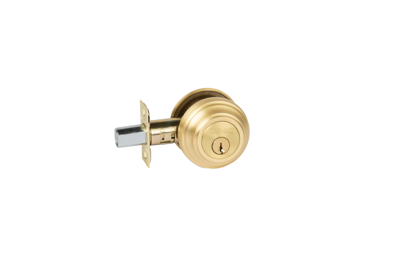 N2Lok - Forged Brass Deadbolt Round - primehardware