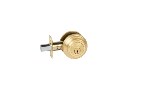 N2Lok - Forged Brass Deadbolt Round - primehardware