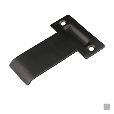 NIDUS Roller Bolt Extended Strike Plate | Matt Black