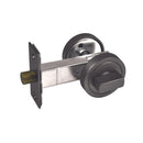 NIDUS Door Round Privacy Snib Turn with Privacy Bolt | 2 Finishes - Graphite Grey