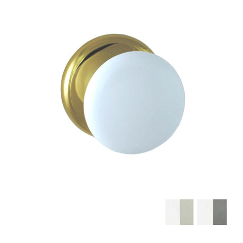 NIDUS Corona Door Knob Passage Set No Latch | 3 Finishes