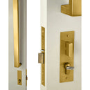 NIDUS OZI-4 Mortice Lock Pull Handle Set | 4 Finishes - Satin Brass